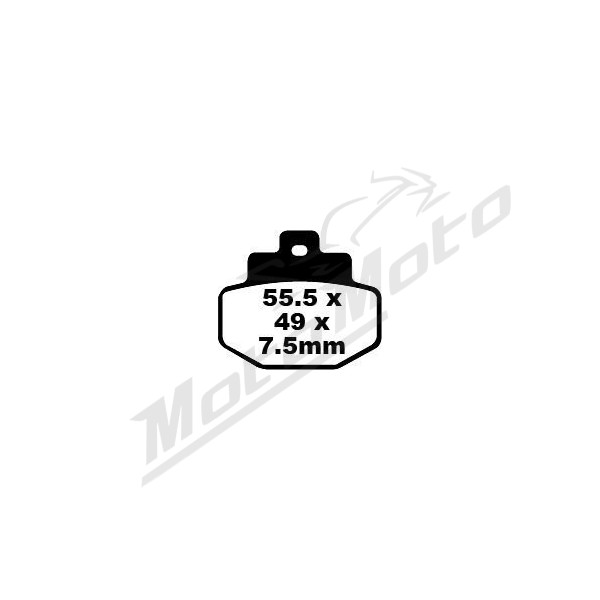 EBC SFA Brake Pads BENELLI / GILERA / PIAGGIO / VESPA 125-300cc 01-20