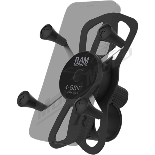 RAM MOUNTS X-Grip® Phone Mount with RAM® Tough-Strap™ Handlebar Base