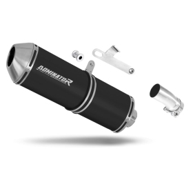 Suzuki GSF BANDIT 400 1989-1990 Exhaust Silencer Muffler OVR BLACK + dB killer