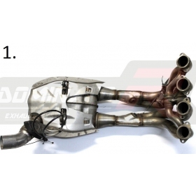 Exhaust pipe Dominator Decat BMW S1000RR 2012-2014