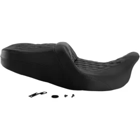SADDLEMEN Roadsofa Lattice Stitch Seat Harley Davidson FLHR / FLHT / FLHX / FLTRX / FLTRXSE 1584-1923 07-24