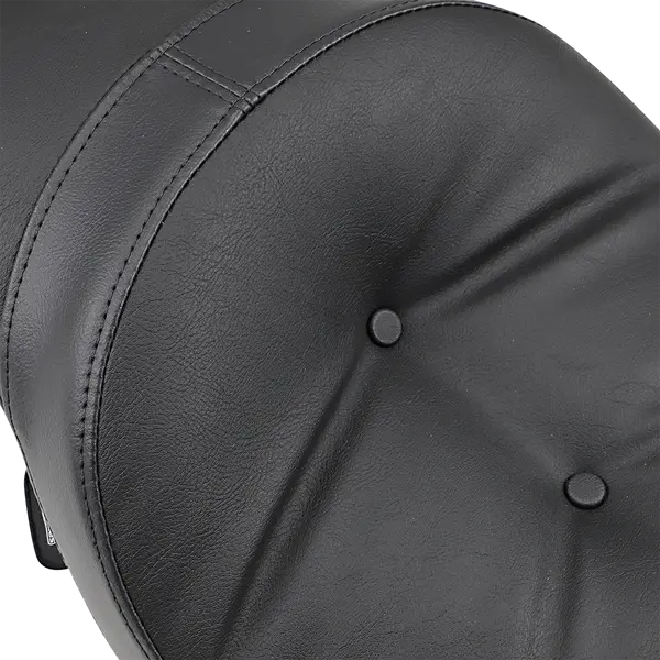 DRAG SPECIALTIES SEATS Low-Profile Double Bucket  2-Up Vinyl Seat Harley Davidson XL / XLH / XLS / XLX / XR 883-1200cc 82-03