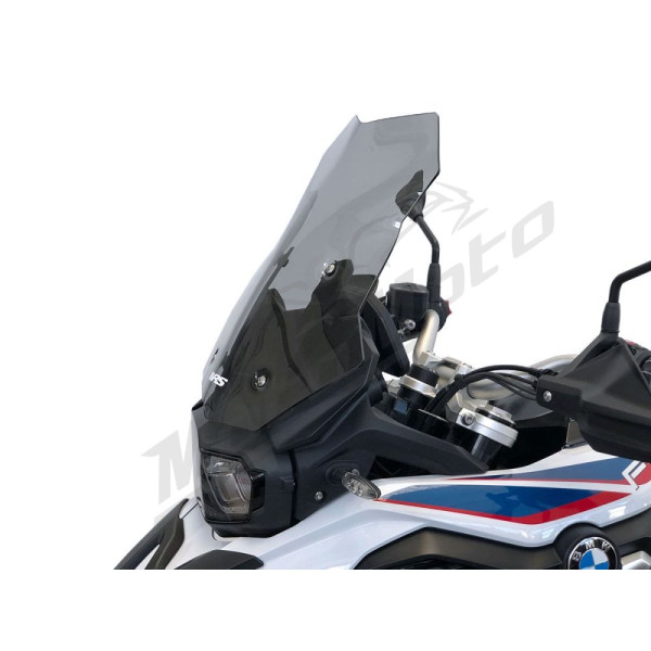 WRS BM042F CAPONORD Windscreen Smoke BMW F750GS / F850GS 18-23