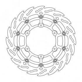 Front brake disc 112274 Moto Master – Flame Floating 320 mm HUSQVARNA SUPERMOTO / SVARTPILEN / VITPILEN / KTM SMC R 690-701cc 2014->