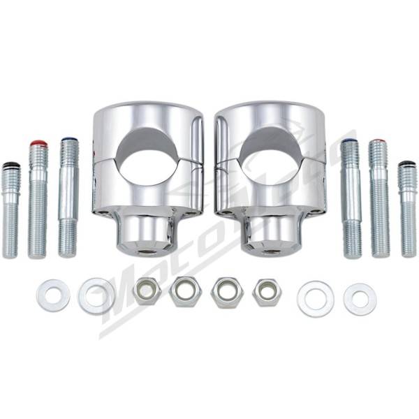 DRAG SPECIALTIES Big Buffalo Handlebar Risers Honda / Kawasaki / Suzuki / Yamaha 50-1700cc 98-19