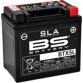 Battery BS BATTERY BTX5L (FA) SLA 12V / 5Ah