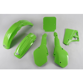 UFO Plastikų kompl. žalias Kawasaki KX 125 1987