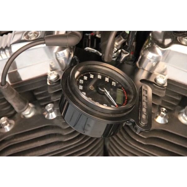 CULT WERK Speedometer Bracket on the Side Harley Davidson XL 1200cc 2010-2020
