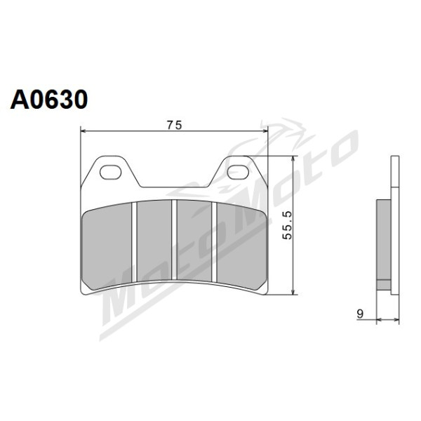 Nissin Brake Pads Aprilia / BMW / Ducati / Honda / Husqvarna 250-1300cc 95-00