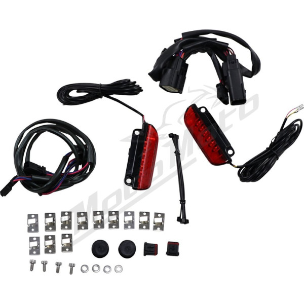 CUSTOM DYNAMICS Luggage Rack LED Light Bar Harley Davidson FLHXSE / FLTRXSE 1800cc 10-13