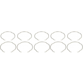 Fork oil seals snap rings TOURMAX 60x1.6 HONDA / YAMAHA / KAWASAKI 125-450 93-10 10pcs