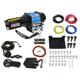 Bronco Generation II Winch 2000 907kg synthetic rope