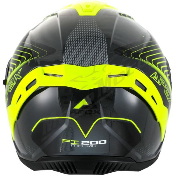 Helmet APEX FI200 Madrid Grey/Yellow