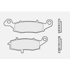 Brembo stabdžių trinkelės Suzuki SV650X ABS 2018