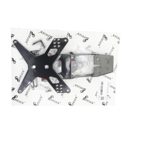 ZIEGER X-Line License Plate Holder Type E Harley Davidson FXDL / Kawasaki Ninja / ZX-4 400-1690 16-25