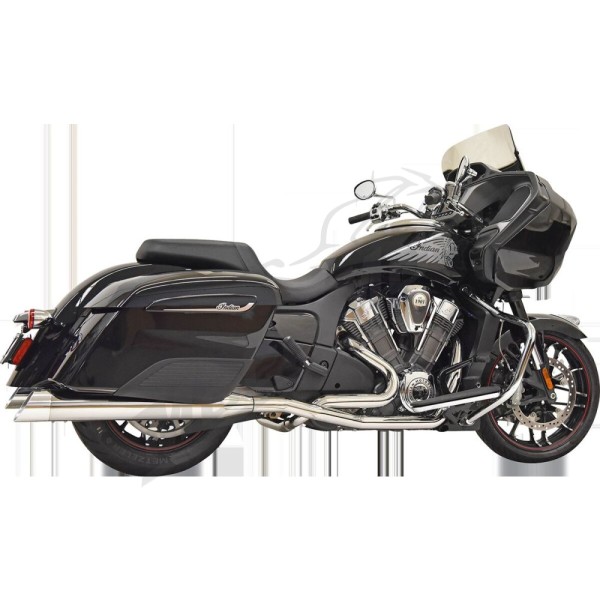 BASSANI XHAUST True Dual Exhaust System INDIAN CHALLENGER / PURSUIT 2020-2025