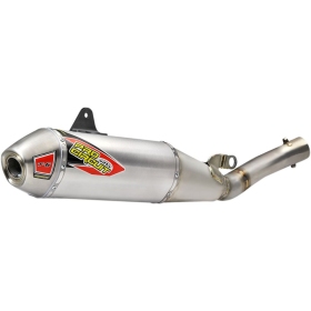 PRO CIRCUIT T-6 Slip-On Silencer Stainless Steel/Aluminum Yamaha YZ 450F 18-19