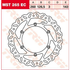 TRW EC Cross Design Front Brake Rotor Husaberg / Husqvarna / KTM 125-625cc 93-23