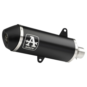 Arrow Urban Dark Aluminium Muffler Yamaha N-Max / Tricity / MBK Ocito / Tryptik 125-155 16-20