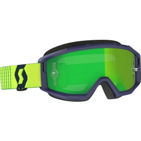 Off Road Scott Primal Blue/ Yellow Goggles (green lens)