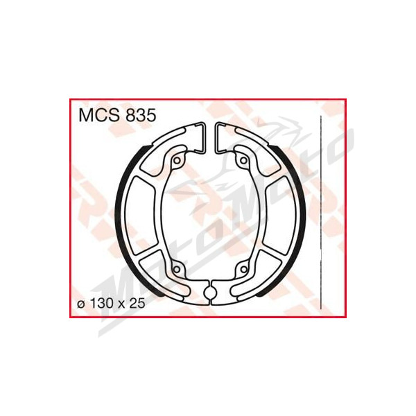 TRW Brake Shoes Honda CB / CBF / CG / NES / NHX / NSC / PCX / PS / SCV / SES / SH / Vision 50-250cc 01-24
