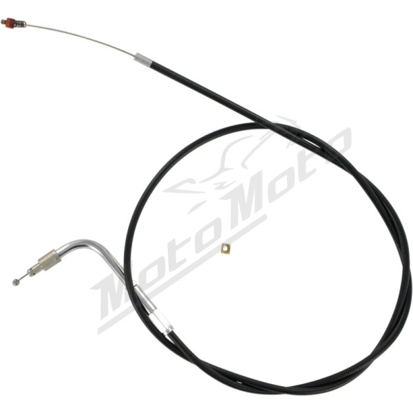 BARNETT Black Vinyl Throttle/Idle Cable Harley Davidson 1340-1800cc 1996-2008