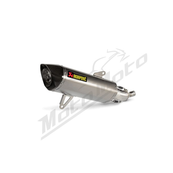 AKRAPOVIC Slip-On Line Muffler Stainless Steel / Carbon Fiber Yamaha CZD / MW / Xmax 125-300 21-24