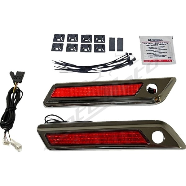 CUSTOM DYNAMICS LED Galiniai žibintai Harley Davidson FLH / FLHR / FLHRXS 1690-1923cc 14-24