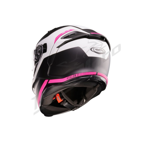 Helmet Caberg Avalon X Pure Matte Black/White/Pink
