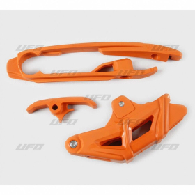 UFO Orange Chain Guide and Swingarm Chain Slider Kit KTM SX / SX-F 125-450cc 15-22