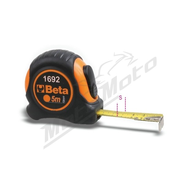 BETA 5m Measuring Tape ABS Casing Steel Tape Precision Class II