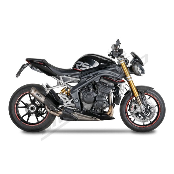 SPARK GRID-O Slip-On Muffler TRIUMPH SPEED TRIPLE 1200 2021-2024