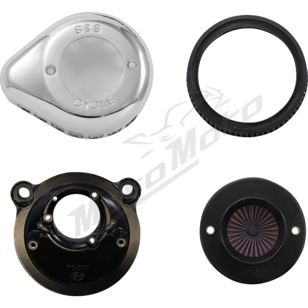 S&S CYCLE Air Stinger Stealth Air Cleaner Kit Harley Davidson XL 883-1200cc 07-22