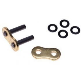 Chain connector IRIS 525 FB HIPER Reinforced Riveted pin link Gold