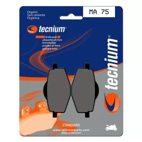 TECNIUM Street Organic Brake pads MA75 Gilera / MBK / Yamaha 125-600cc 85-14