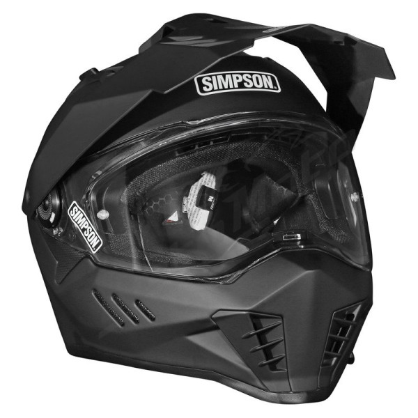 Motocross Helmet SIMPSON Xcursion matt black