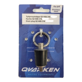 Qvarken Drain plug Q2 AISI316 16mm