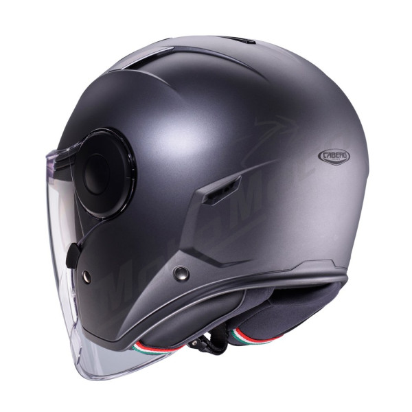 Open Jet Helmet Caberg Soho Matte Gray