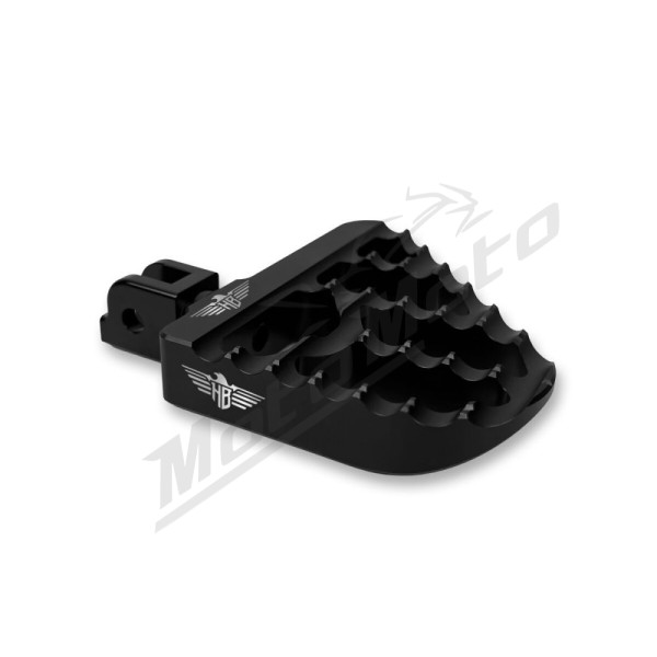 HEINZ BIKES Mini-FloorBoard Rear Footpeg Harley Davidson FLDE / FLSL / FXBB / FXST / FXLRS 1750/1923 18-25 