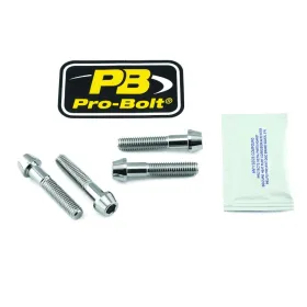 PRO BOLT Axle Pinch Bolt Kit Stainless Steel, Front Aprilia / Honda / Kawasaki / Suzuki / Yamaha 450-1400cc 98-25
