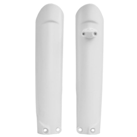 Fork covers white CEMOTO KTM SX / SX-F / EXC / XC / XC-W / XCF-W 125-500cc 2015-2023