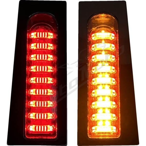 CUSTOM DYNAMICS ProBEAM® Dual Color Run & Turn Fillerz® Harley Davidson FLHR / FLHRXS / FLHT 1690-1923cc 14-24