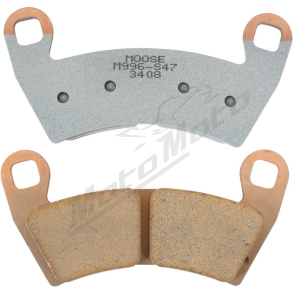 MOOSE OFFROAD FOUR WHEEL XCR Sintered Brake Pads Polaris Brutus / General / Ranger / RZR 325-1000cc 08-24