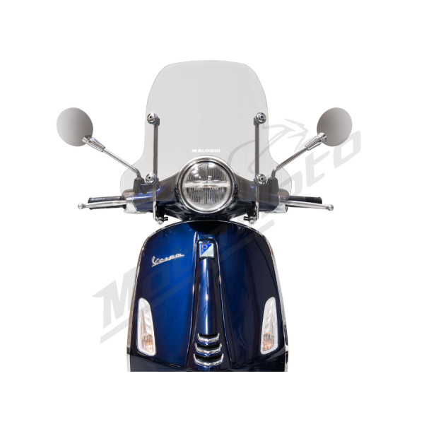Windscreen MALOSSI Sport Vespa Primavera / Elettrica 50-150 13->