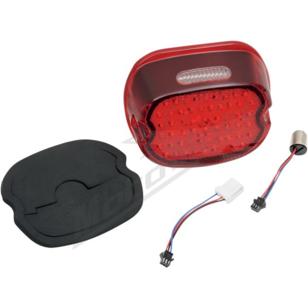 DRAG SPECIALTIES LED žemo profilio galinis žibintas ​​​​​​​Harley Davidson FLHR / FLHRC / FLHRCI / FLHRI / FLHT / FLHTC / FLHTCI / FLHTCU 883-1800cc 99-23