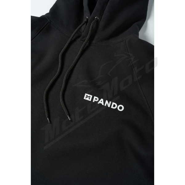 PANDO MOTO MAX DON’T DIE BLACK Oversized Biker Hoodie Unisex
