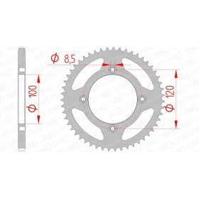AFAM Steel Standard Rear Sprocket 420 50-60 teeth
