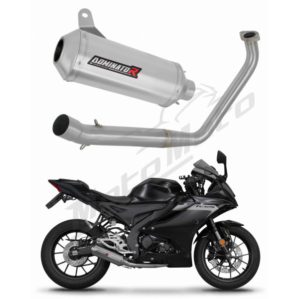 Yamaha YZF R125 2019-2020 Dominator pilna išmetimo sistema OV G2 + dB killer