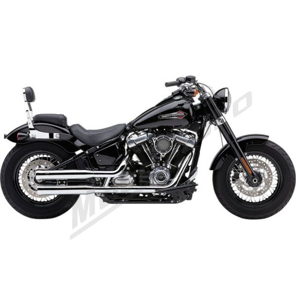 COBRA Neighbor Hater Slip-On Mufflers Harley Davidson FLFB / FLFBS / FLSL / FXBBS / FXLR / FXST 1750-1923cc 18-25