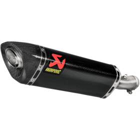 AKRAPOVIC Slip-On Line Carbon Fiber Kawasaki EX / Ninja / Z 400-500 18-26